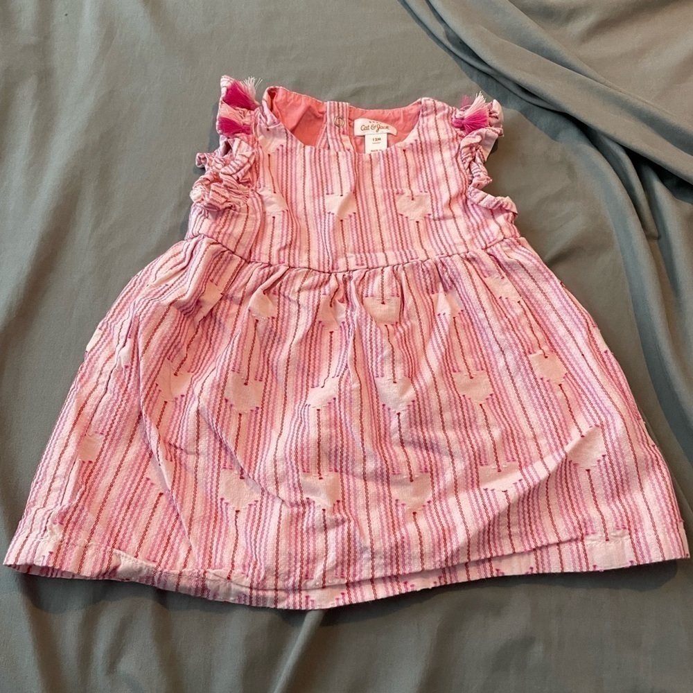 Cat & Jack Heart Baby Toddler Dress Size 18m​​​​​​​​​​​